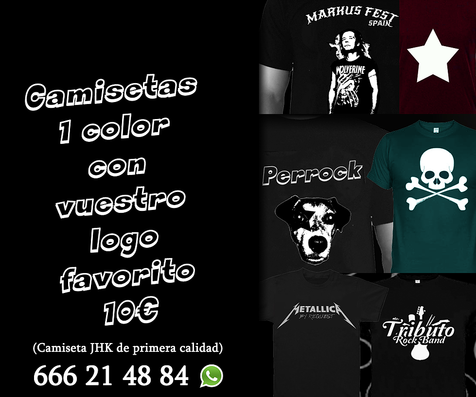 Camisetas personalizadas desde 10€