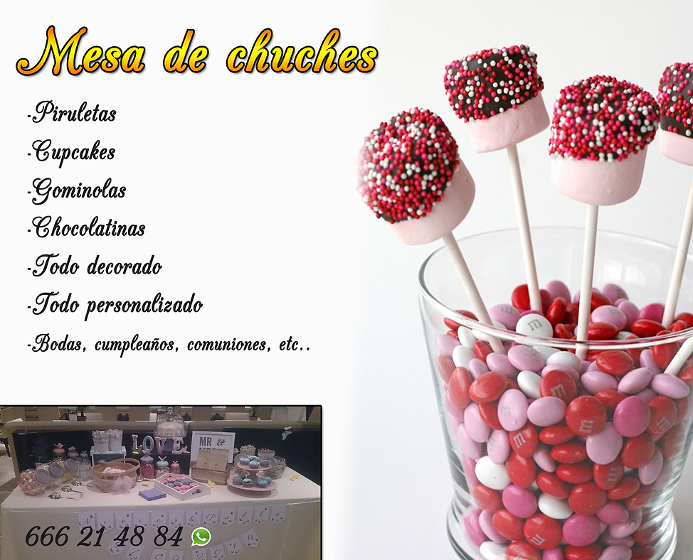 Mesa de chuches