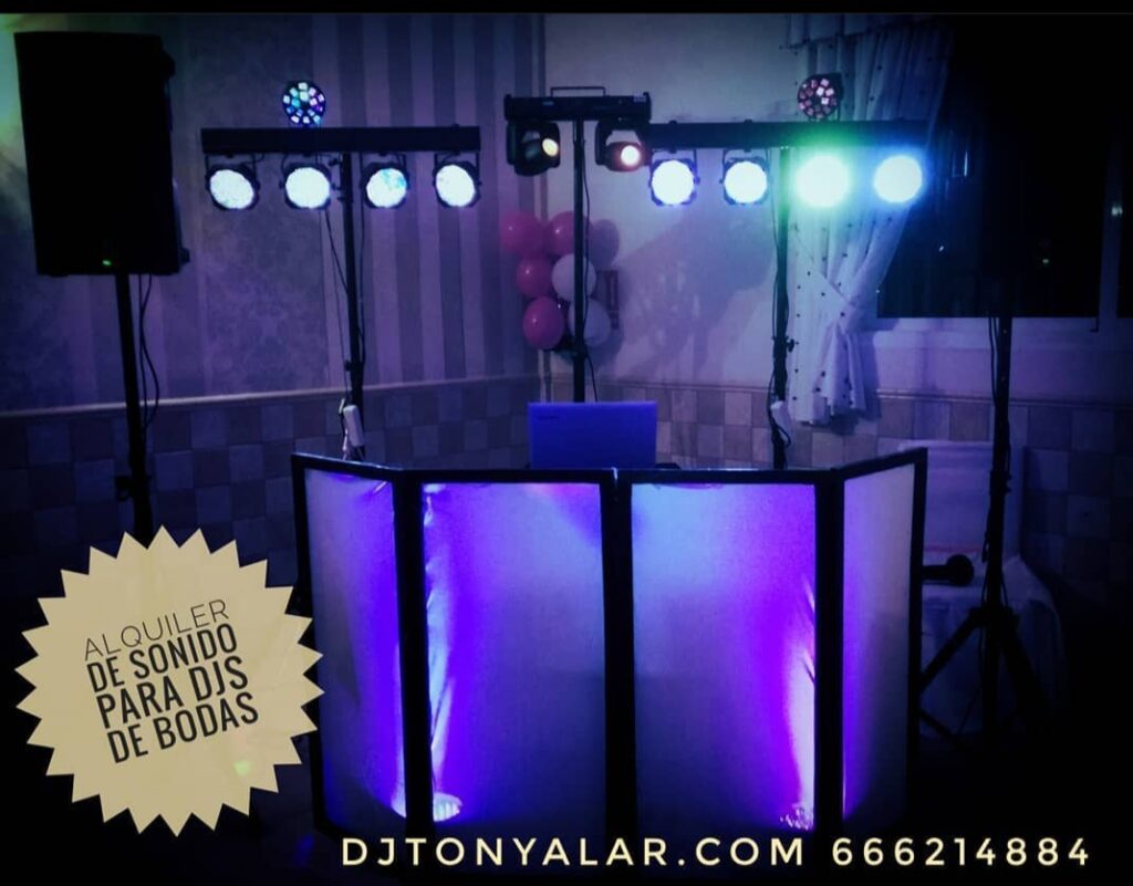 Alquiler sonido para DJ